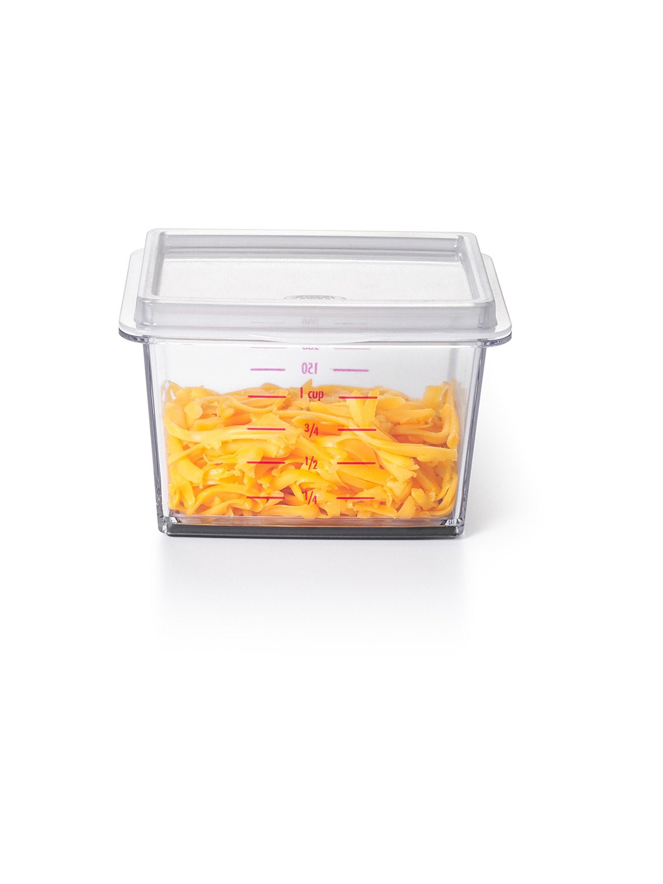 Etched Box Grater with Removable Zester