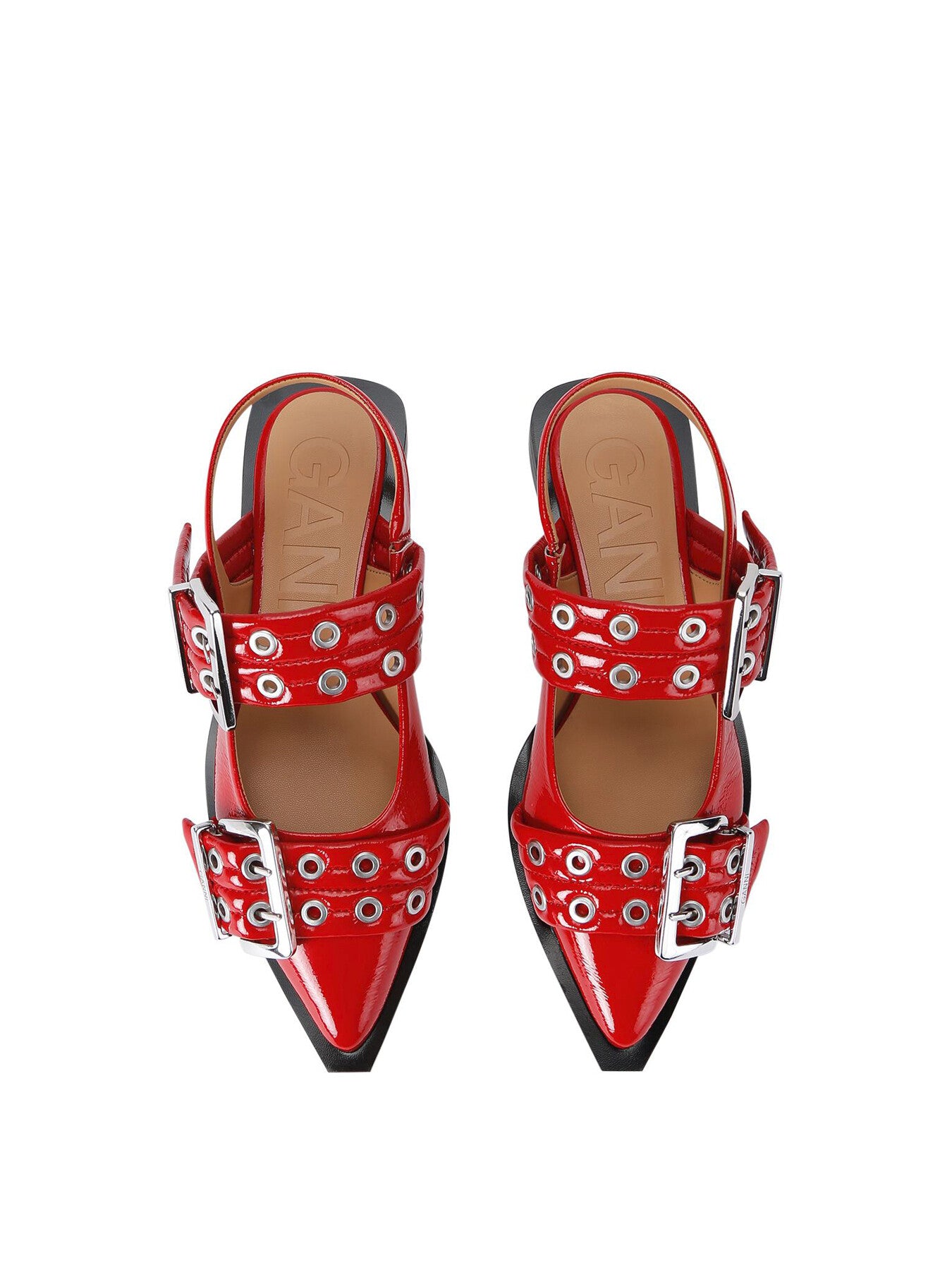 Buckle Ballerinas