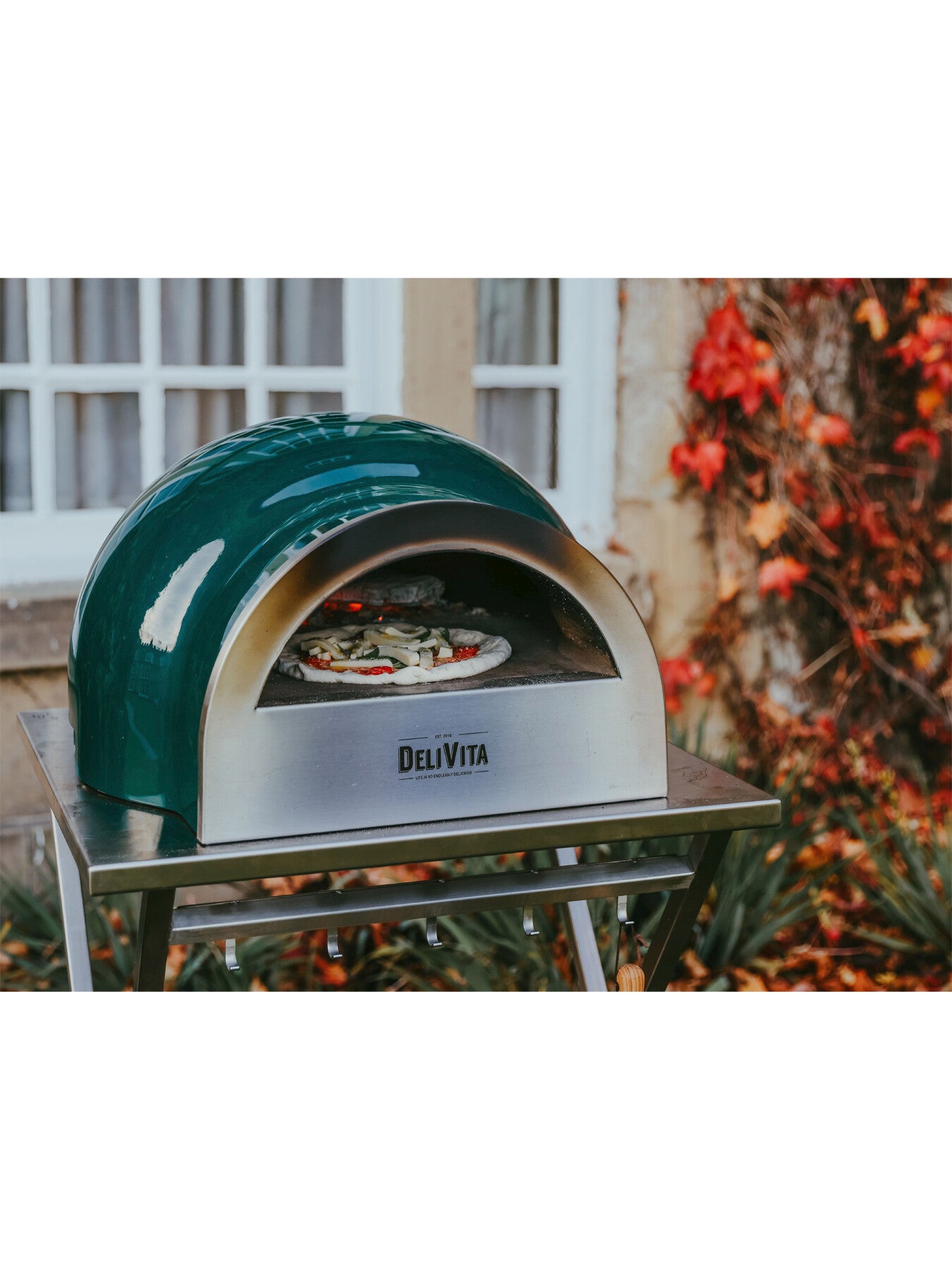 Delivita Oven Emerald Fire
