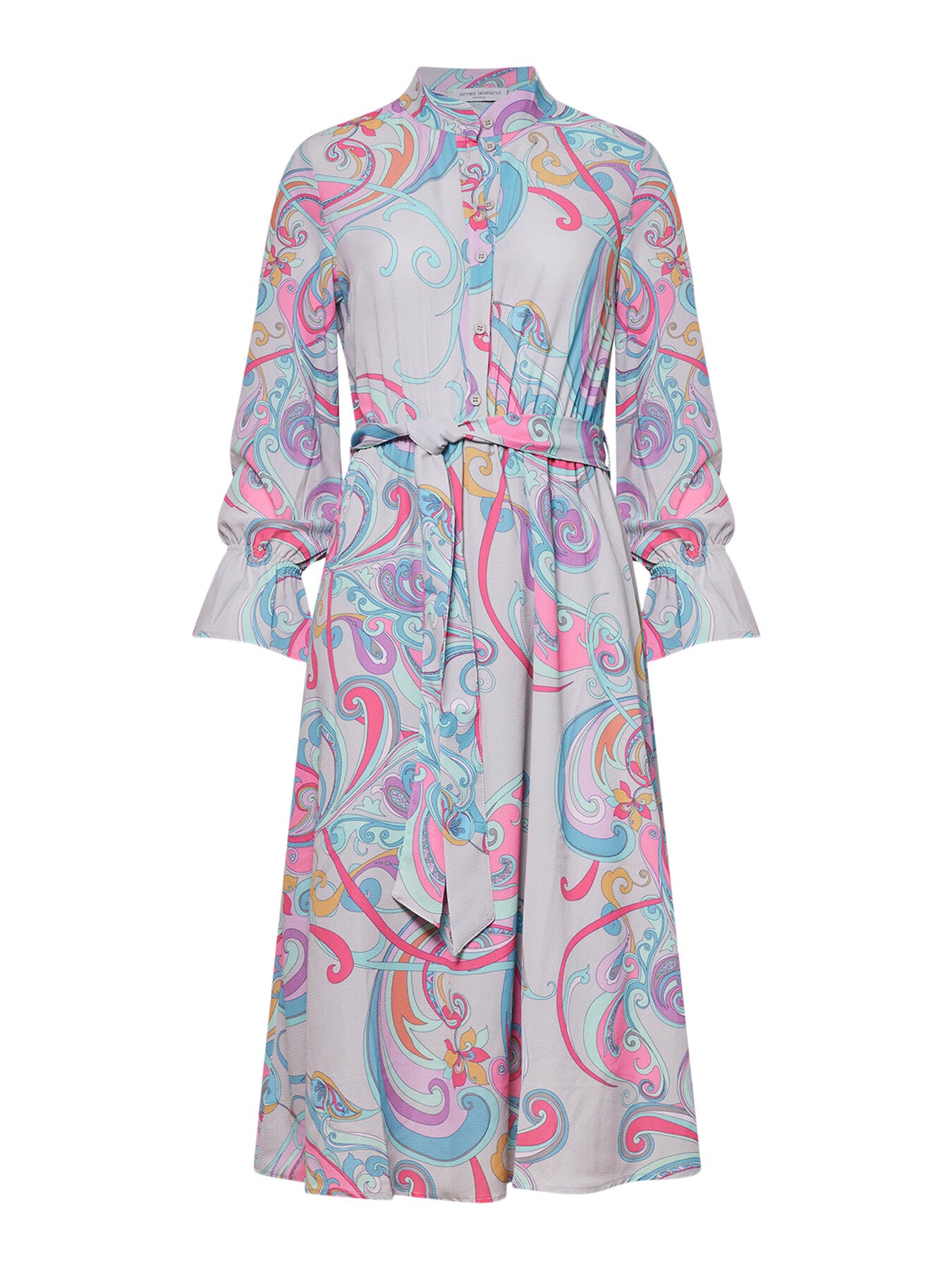 Printed Midi Dress