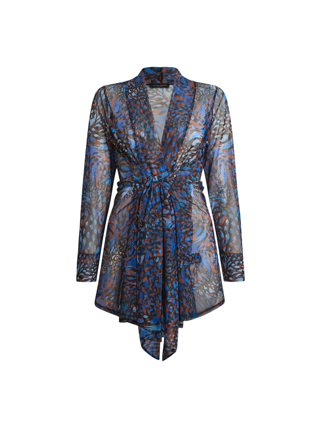 Sheer Printed Jacket