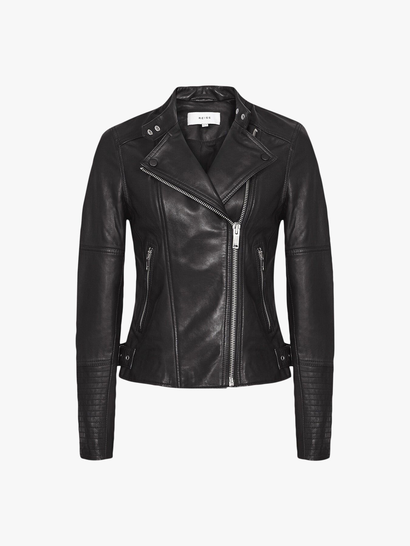 Tallis Leather Biker Jacket