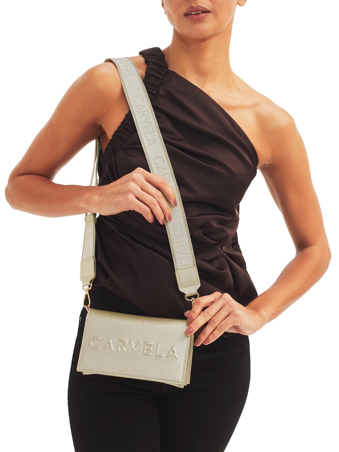 FRAME WALLET CROSS BODY