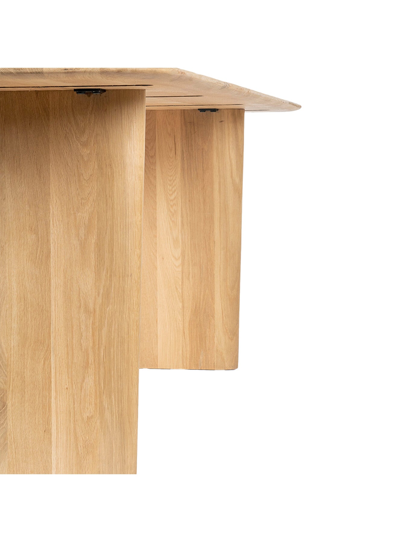 Ludwick Oak Wood 200Cm Dining Table, Seats 4-6