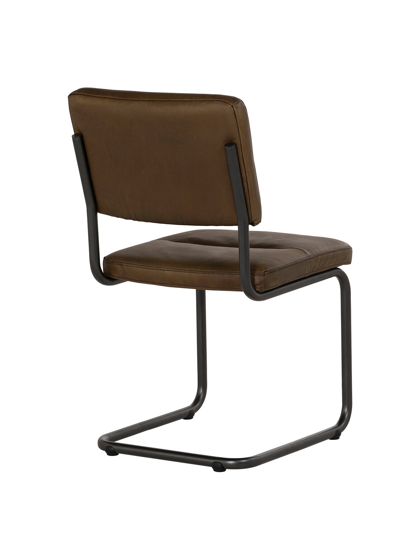 Byron Leather Tufted Dining Chair