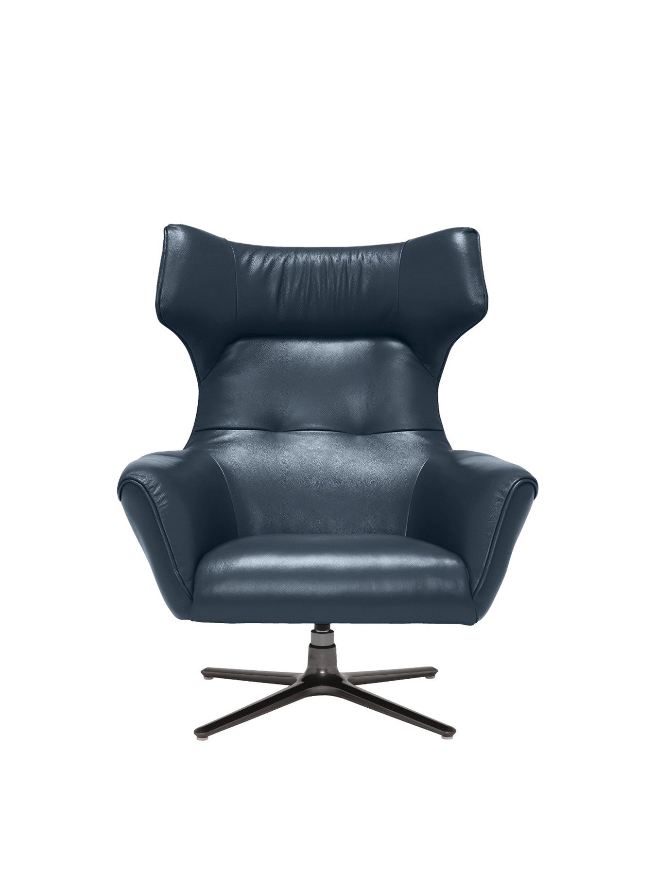 Jax Swivel Chair, Melbourne Navy Blue