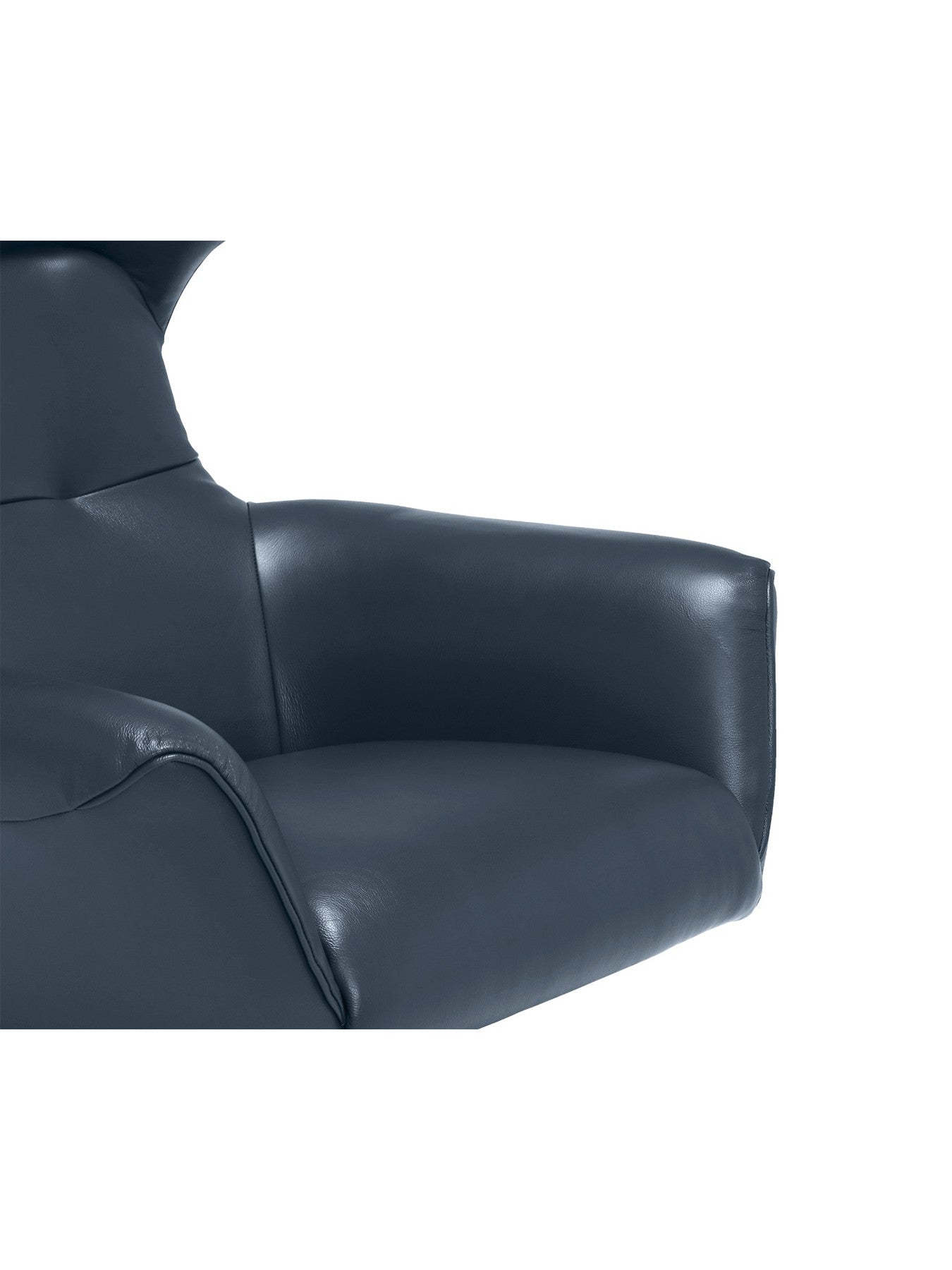 Jax Swivel Chair, Melbourne Navy Blue