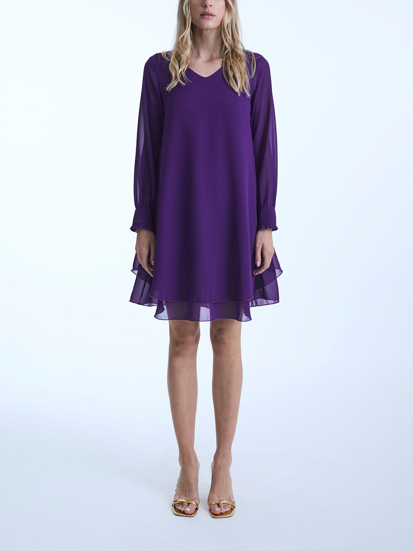 Wave Hem Dress