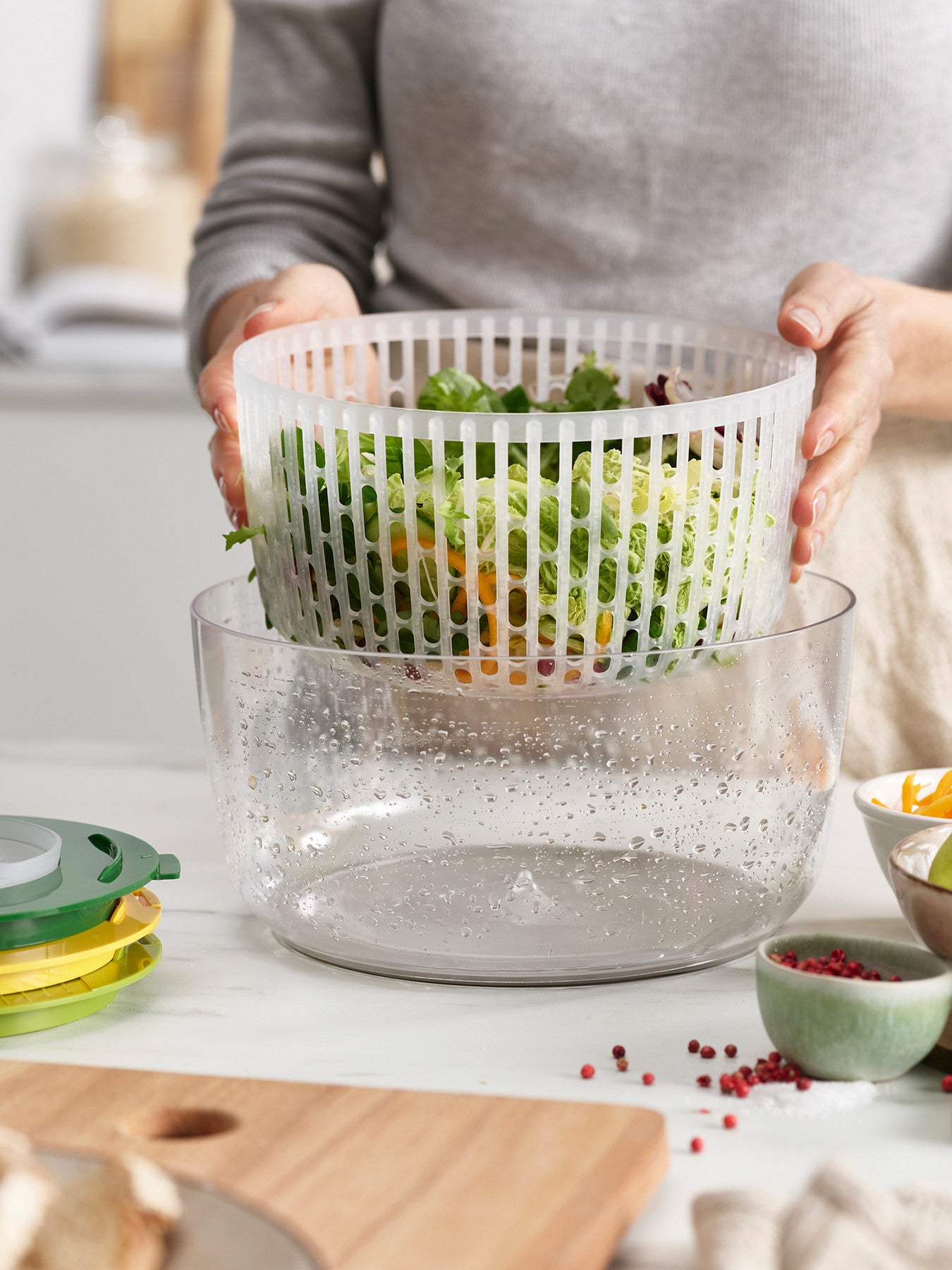 Multi-Prep 4-Piece Salad Preparation Set