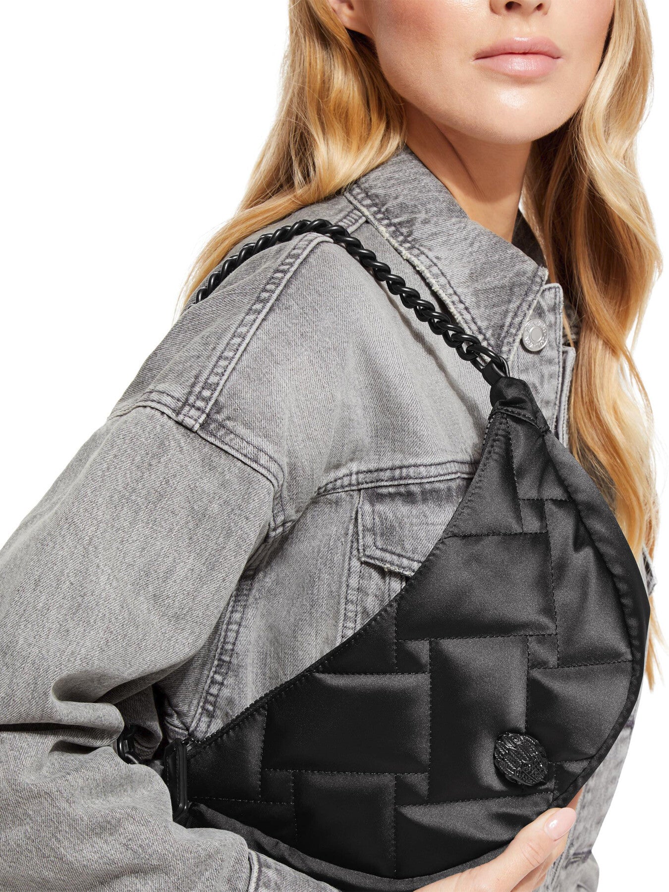 RECYCLED MOON CROSS BODY DRENCH