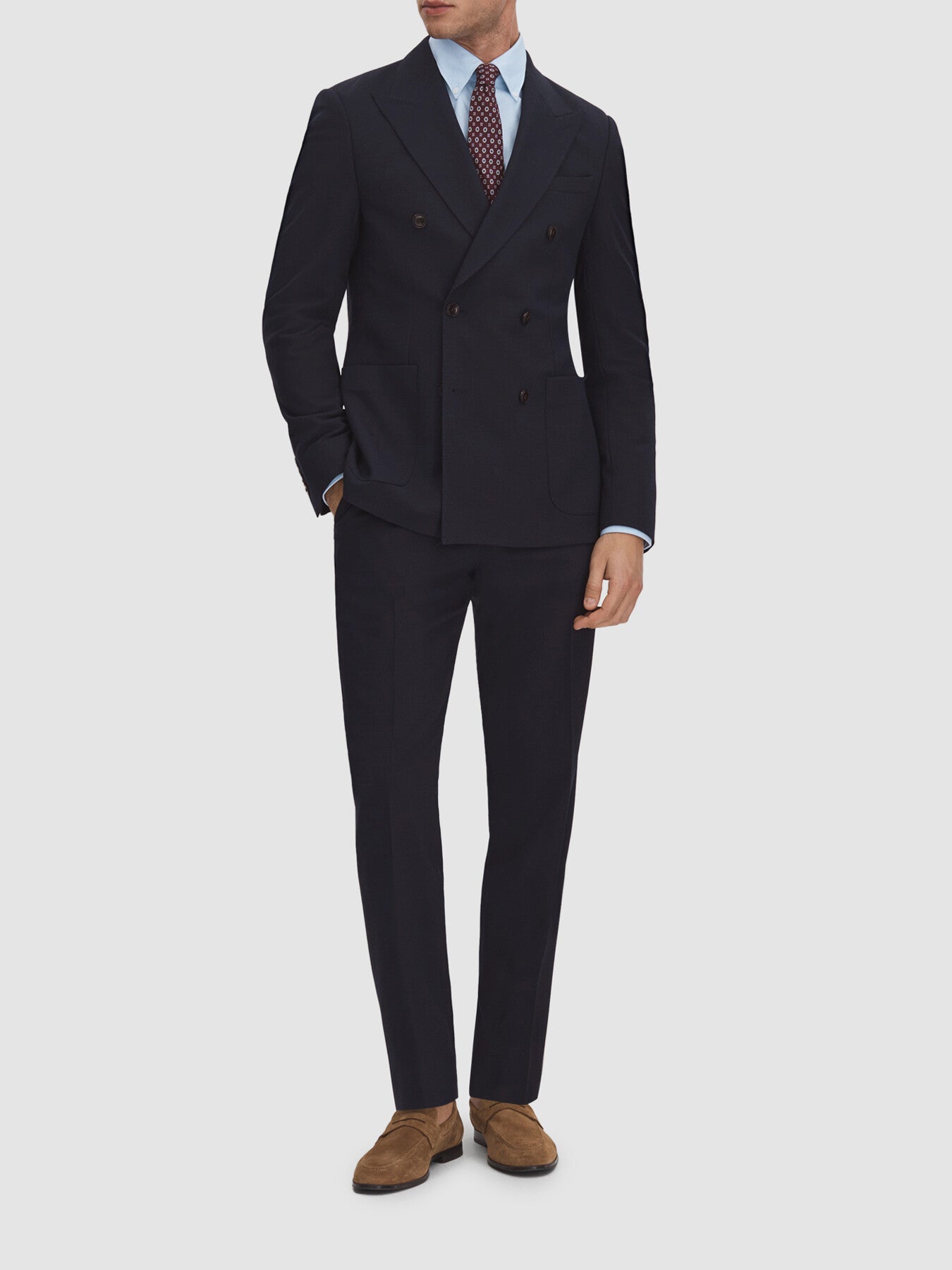 Belmont Slim Fit Side Adjuster Trousers