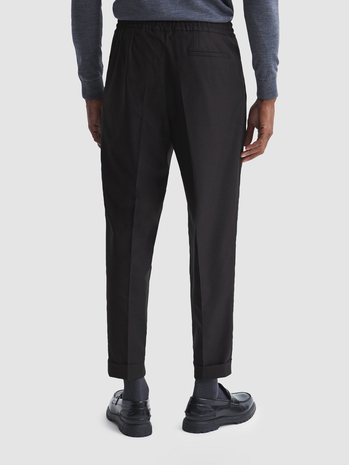 Brighton Relaxed Pleated Tapered Trousers