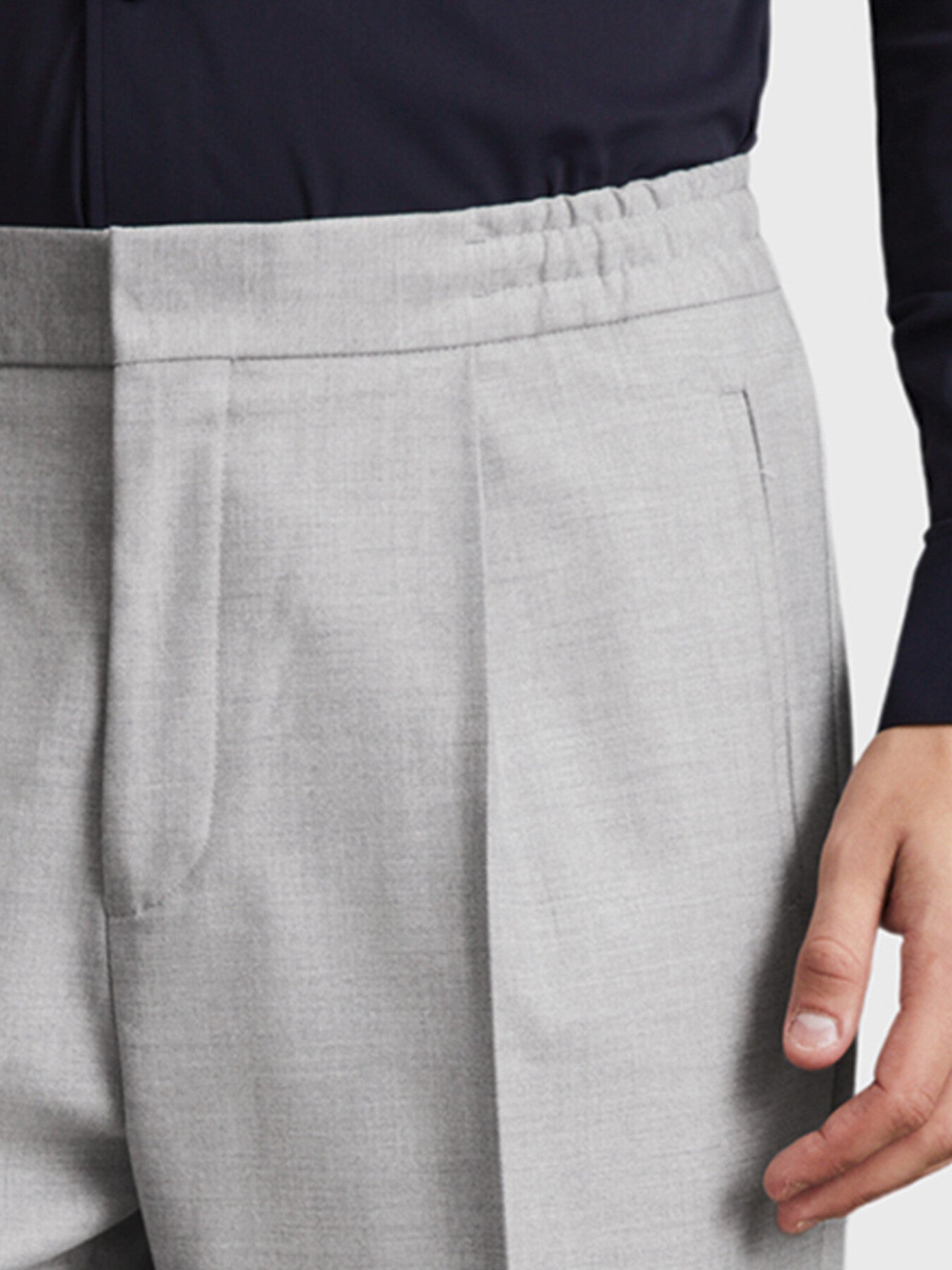GreyBrighton Relaxed Rolled Hem Trousers