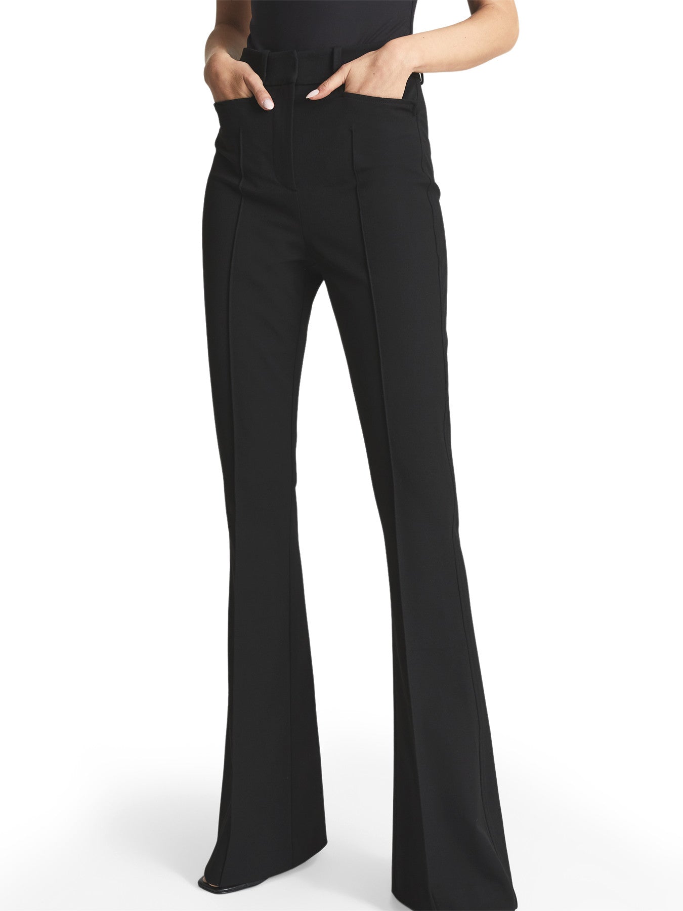 Dylan Flared High Rise Trousers