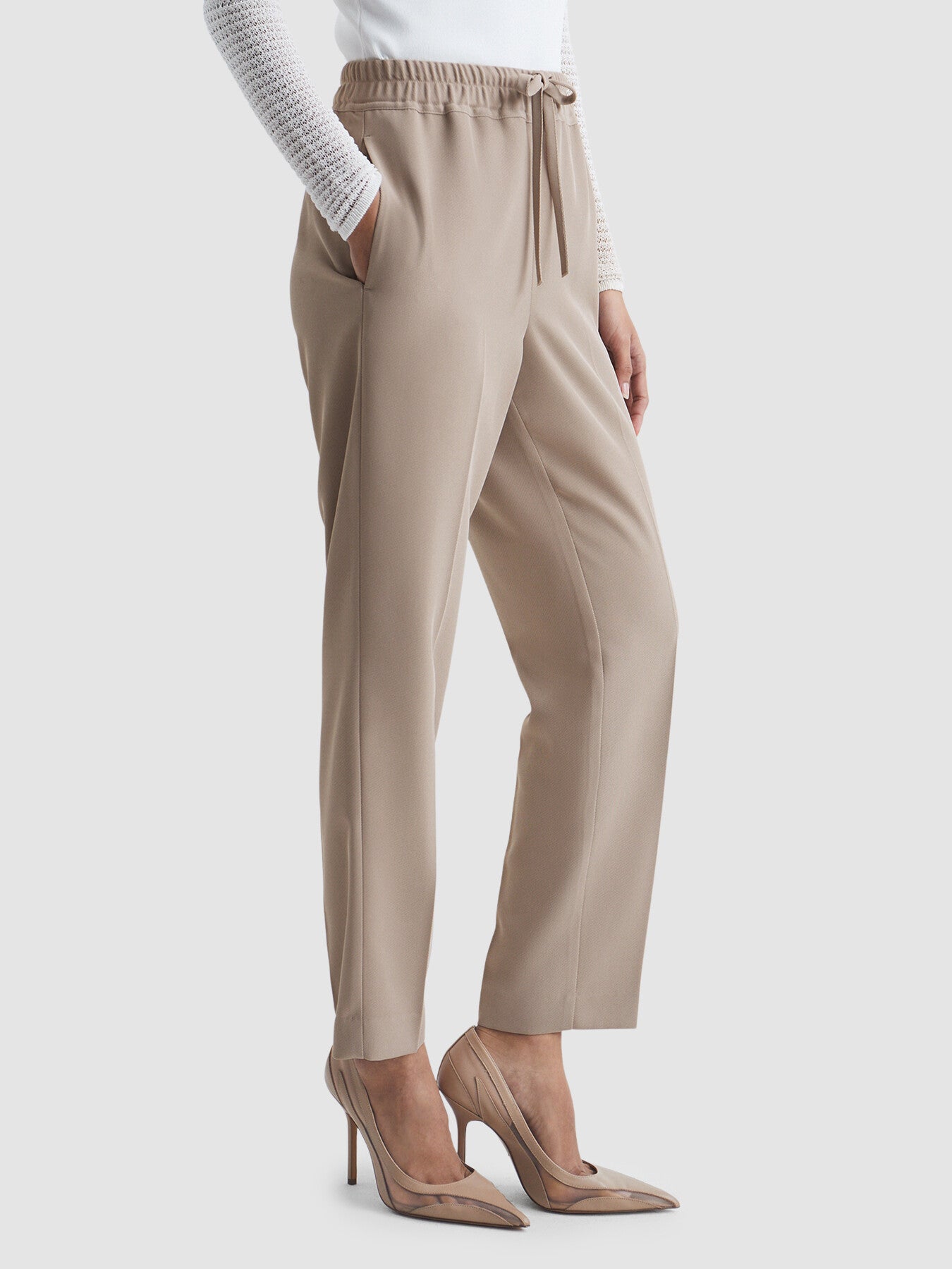 Hailey Tapered Pull On Trousers