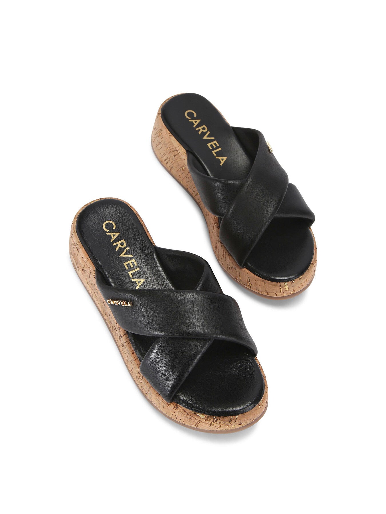 Pillow Leather Sandals