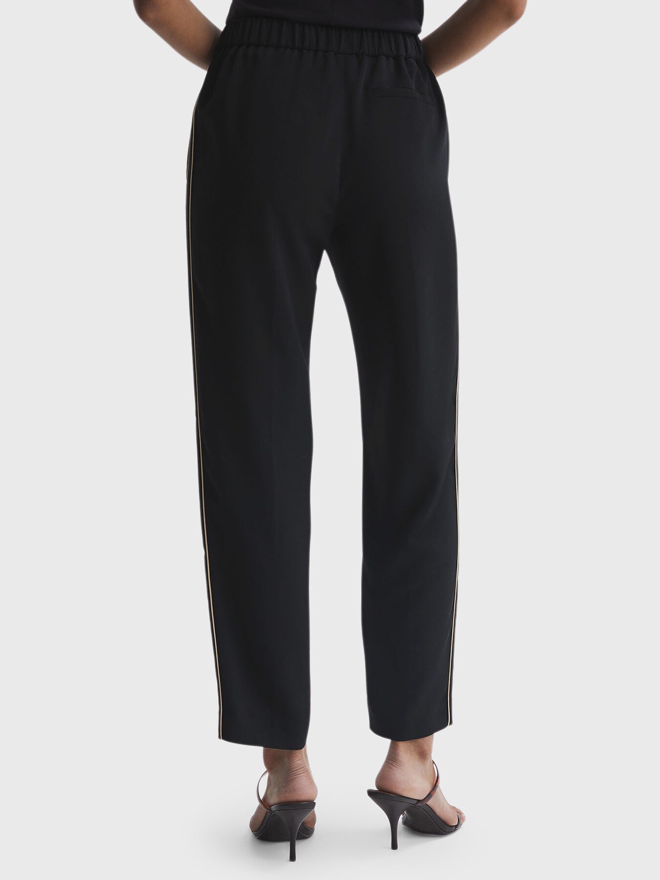Theo Taper Tapered Fit Side Stripe Trousers