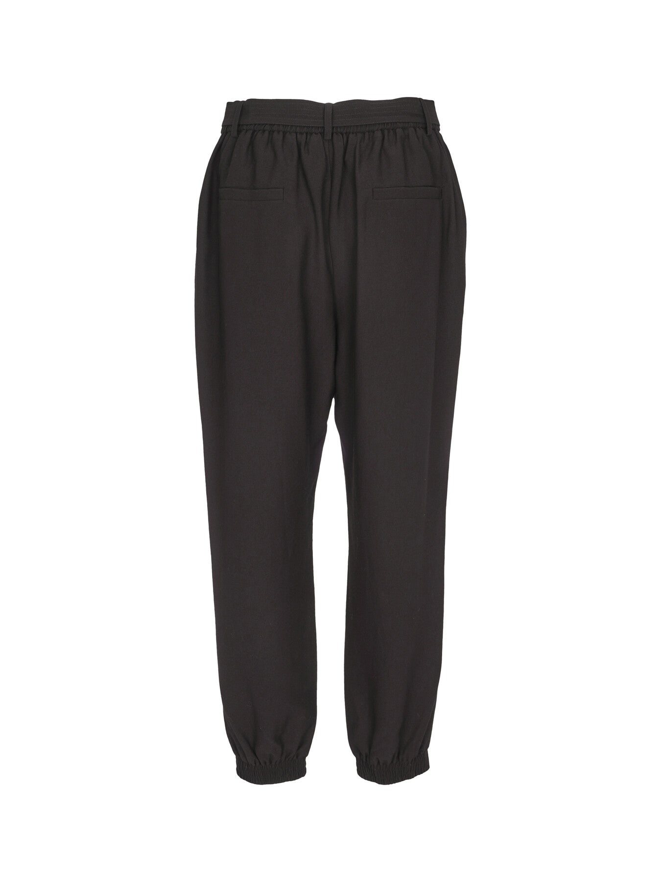 Belted Popper Joggers