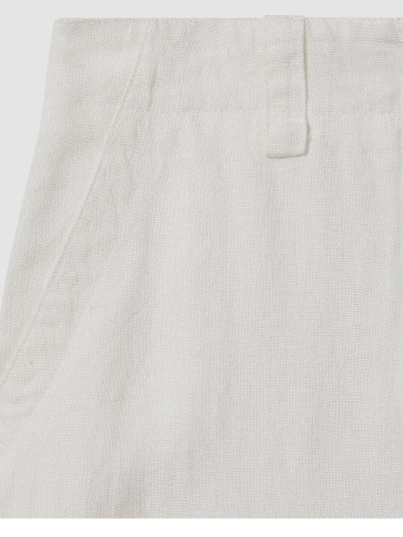 Demi Linen Wide Leg Garment Dyed Trousers