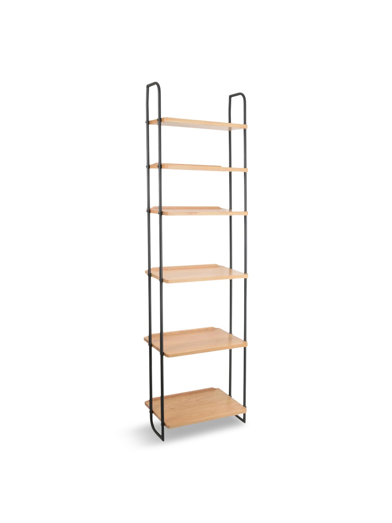Brunel Lean To Narrow Shelves Oak
