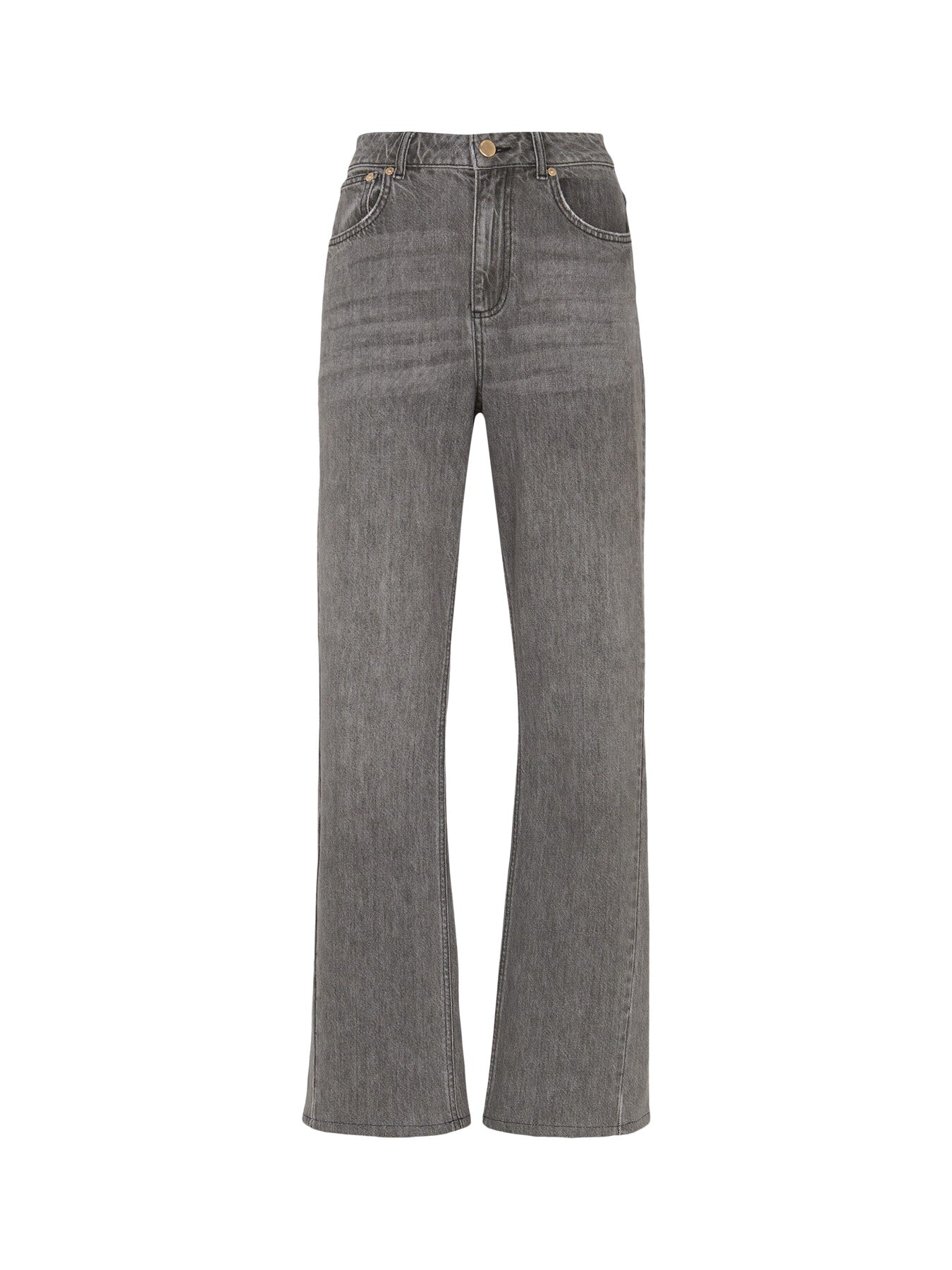 Washed Wide Jeans