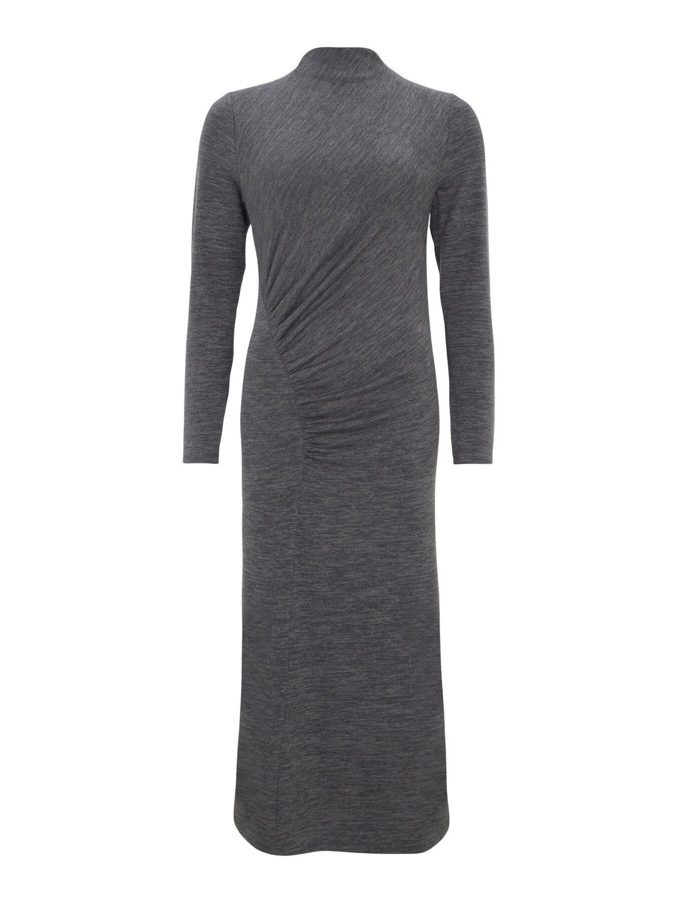 Grey Jersey Midi Dress