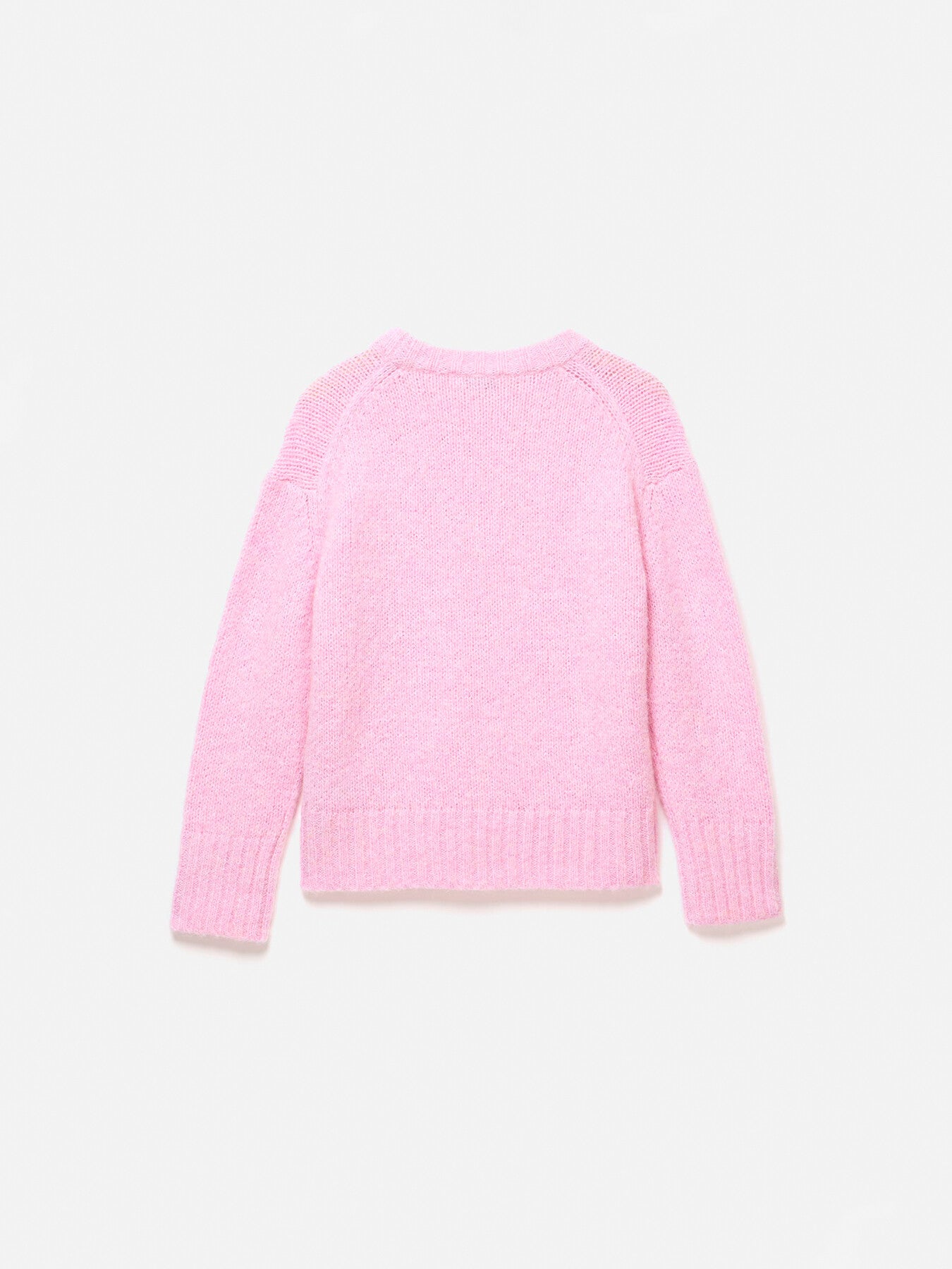 Pink Wool Blend Jumper