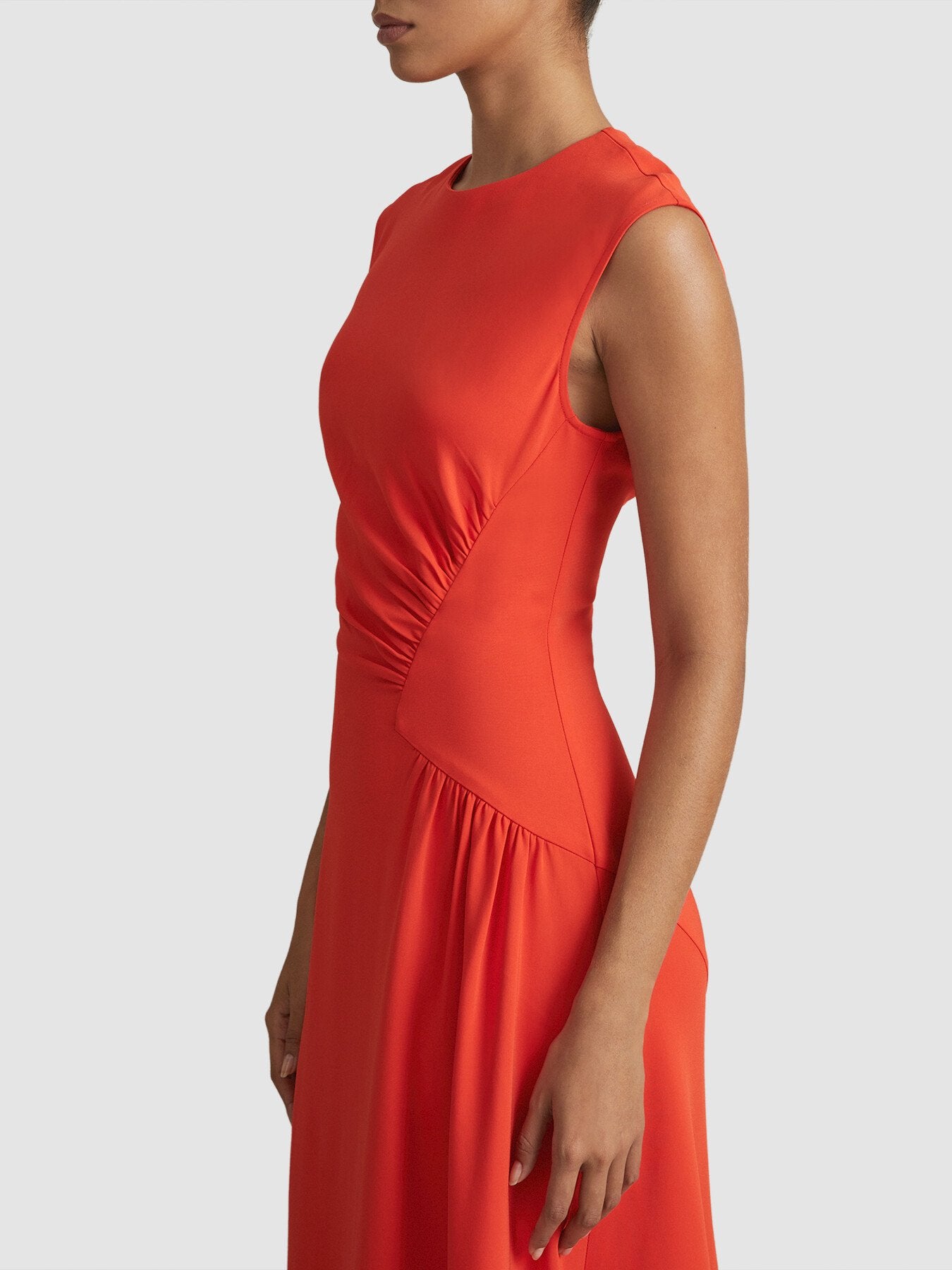 Stacey Ruched Midi Dress