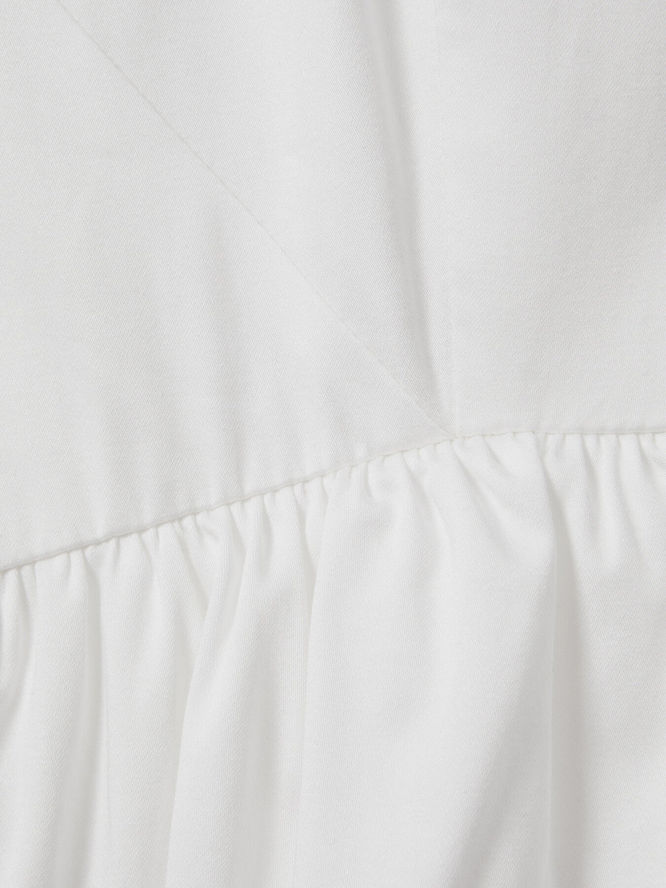 Yana Cotton Blend High-Low Midi Dress
