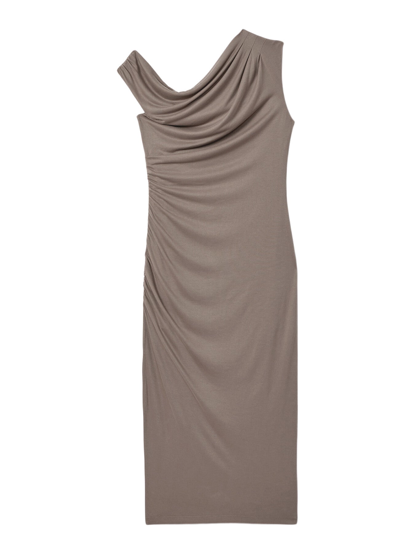 Fern Bodycon Ruched Midi Dress