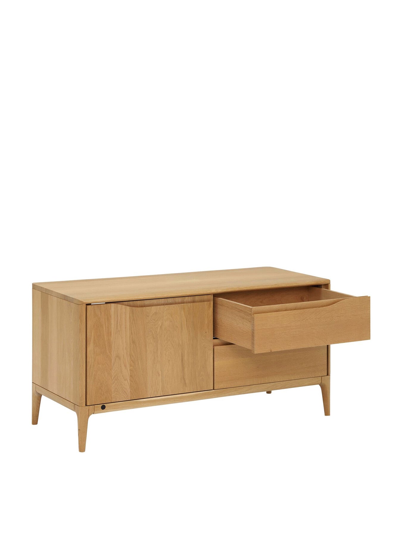 Romana Oak Wood TV Unit