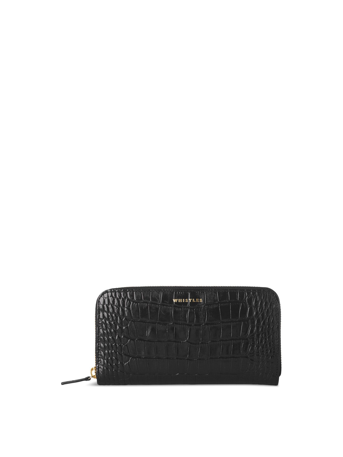 Shiny Croc Long Purse