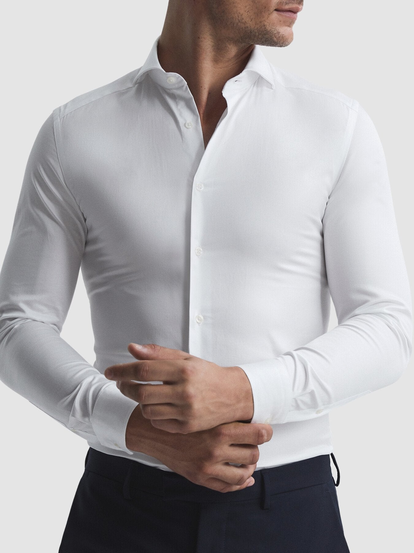 Storm Cotton Twill Slim Fit Shirt