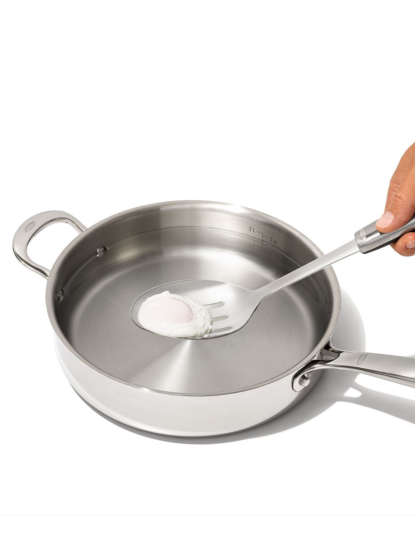 Steel Slotted Spoon