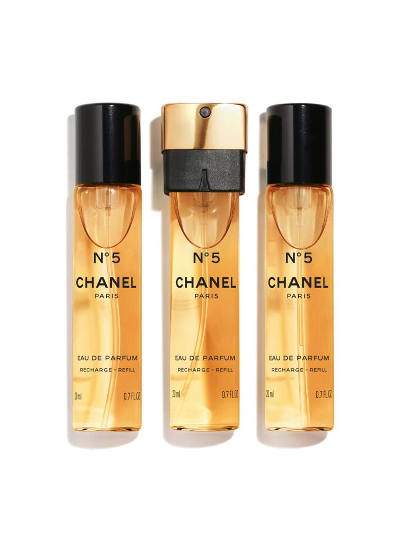 N°5 EDP Purse Spray Refills 3X20ml