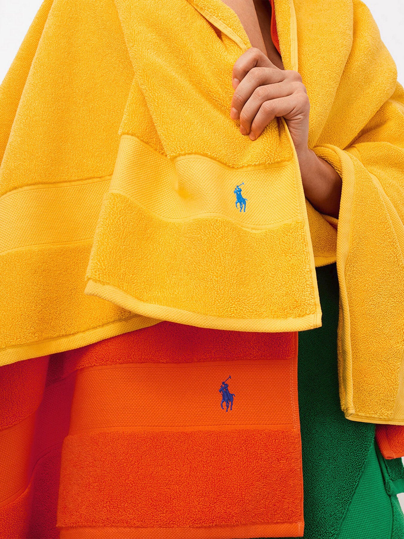 Polo Player Face Cloth