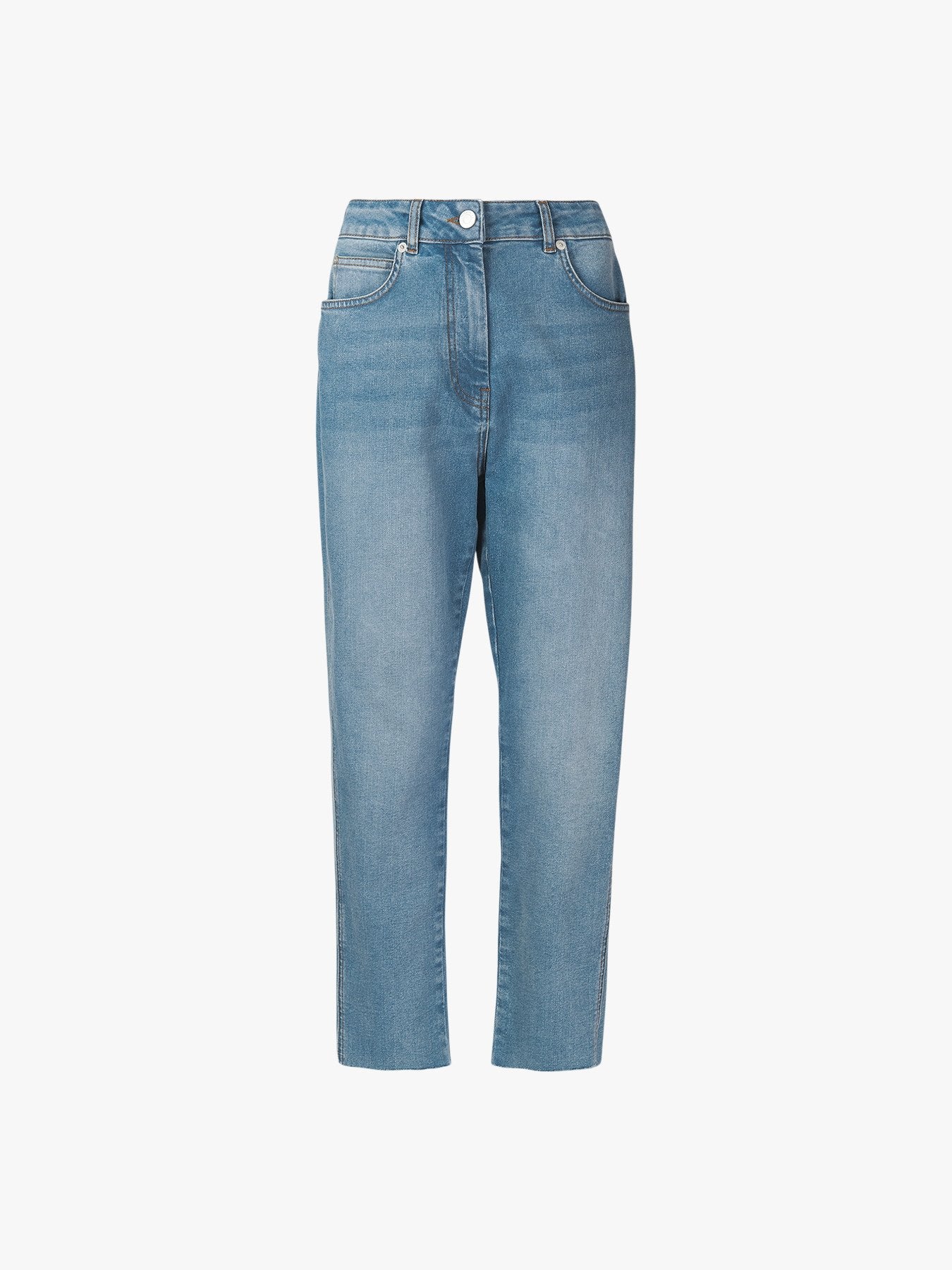 Slim Frayed Detail Jean