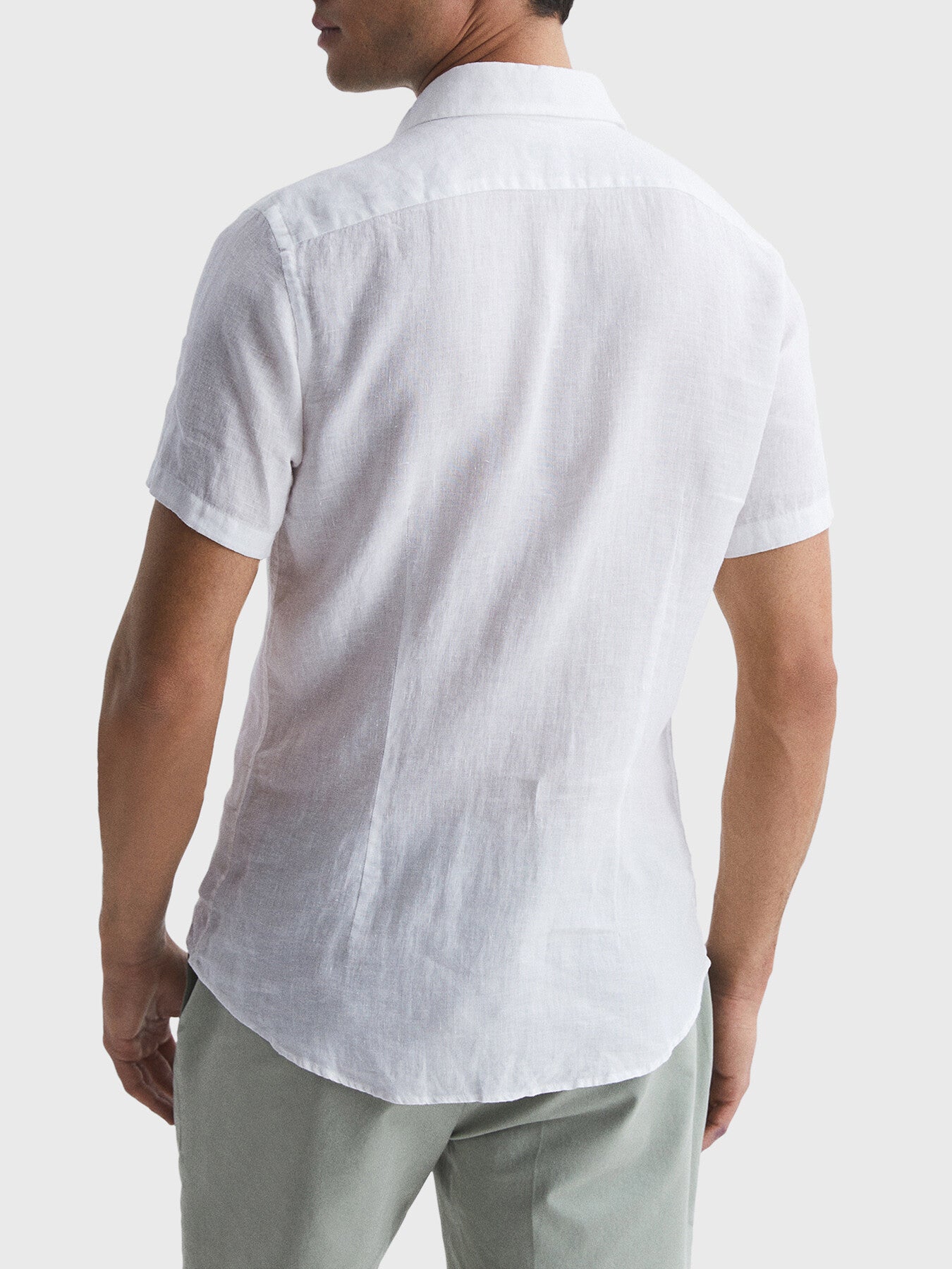 Holiday Slim Fit Linen Shirt