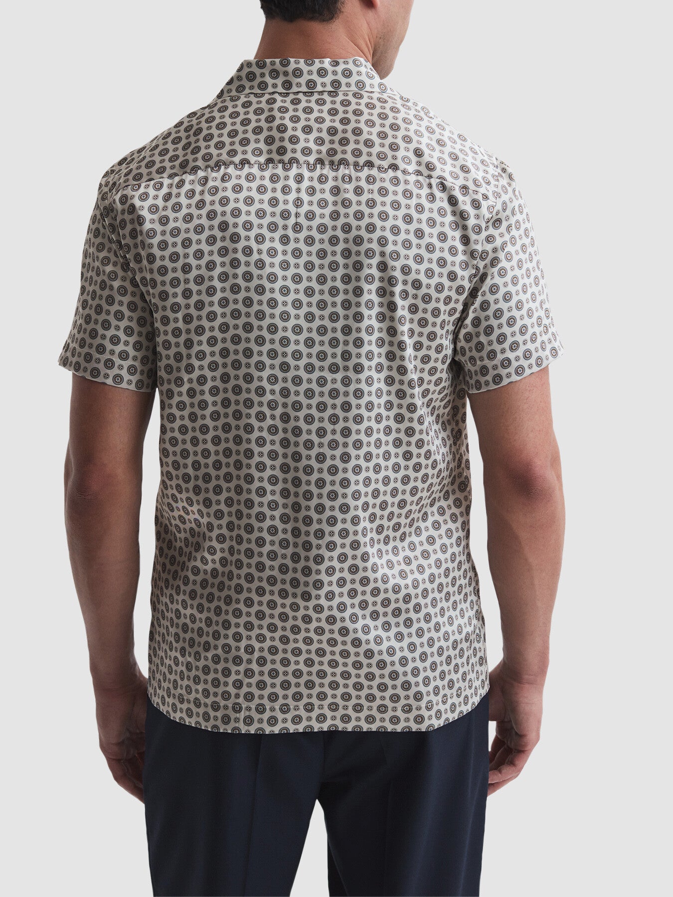 Pedro Printed Cuban Collar Shirt