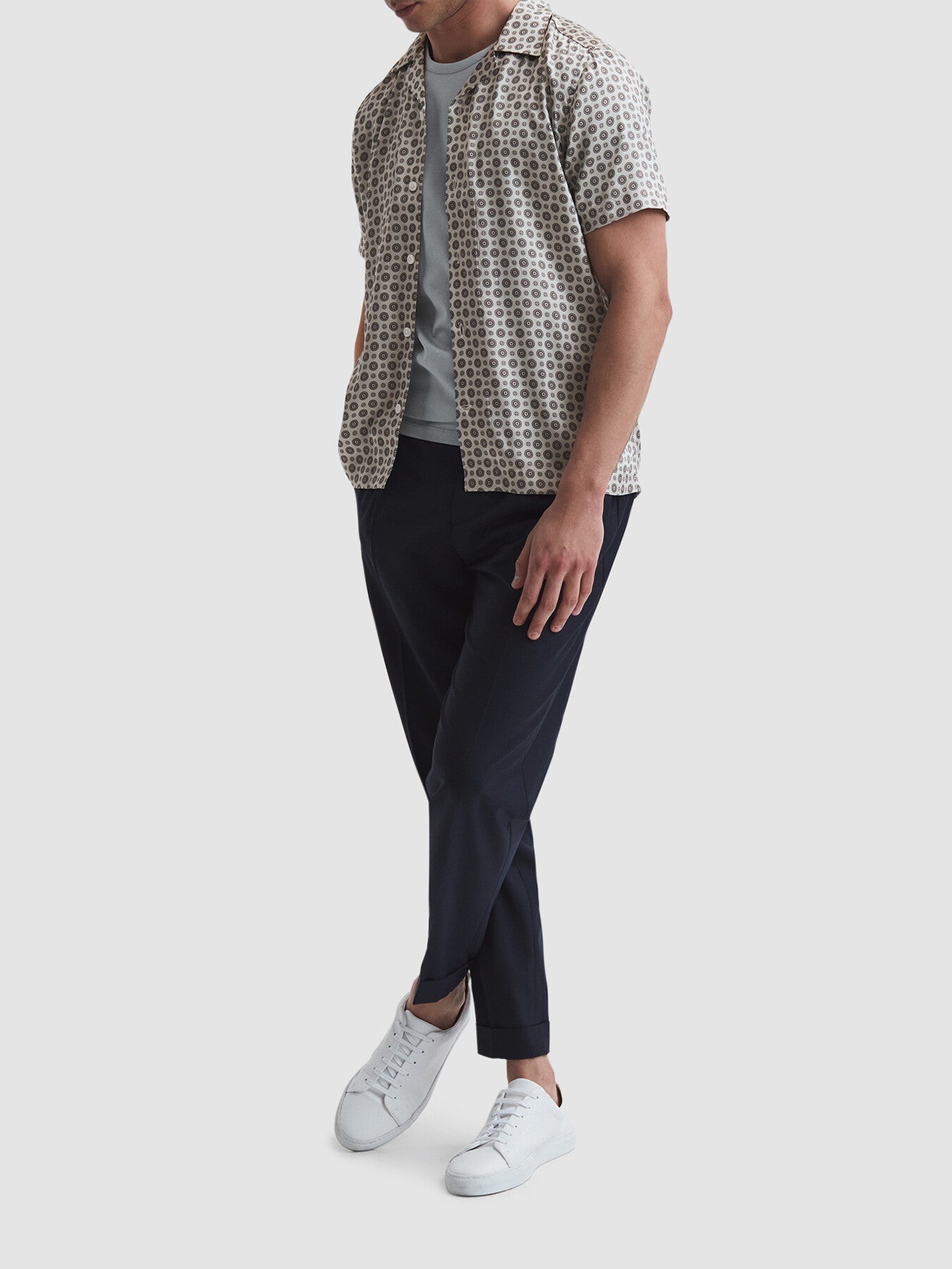 Pedro Printed Cuban Collar Shirt
