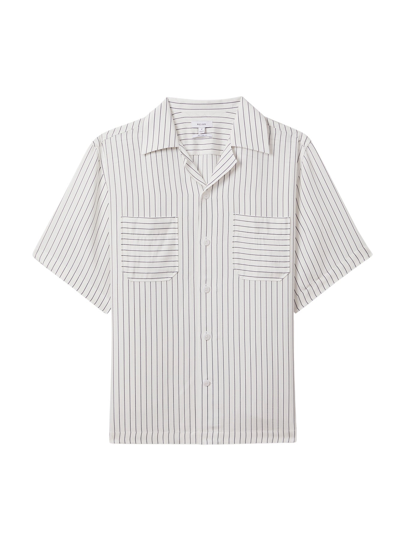 Anchor Boxy Fit Striped Shirt