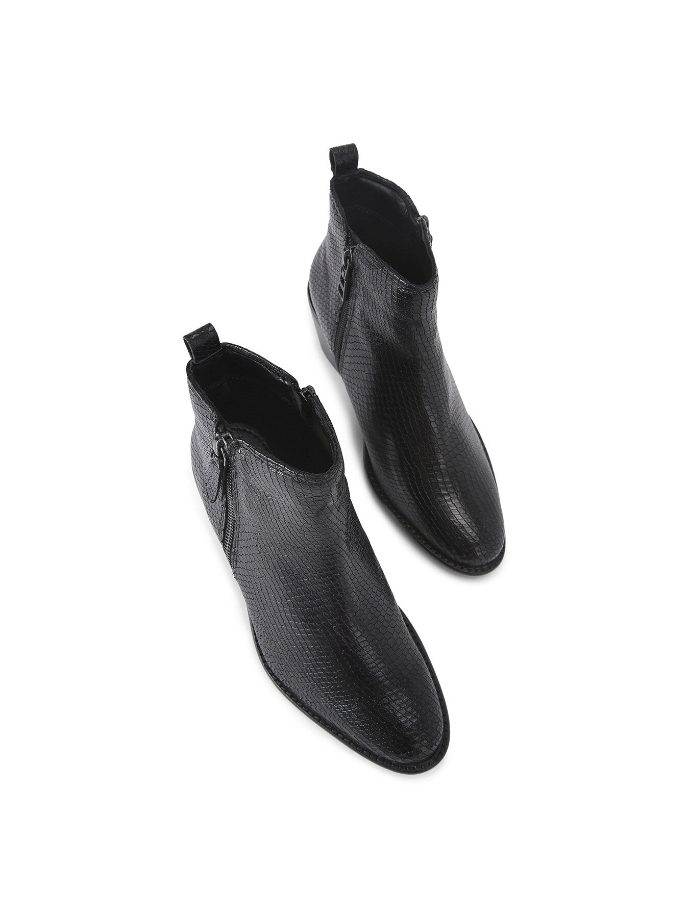 Secil Leather Ankle Boots