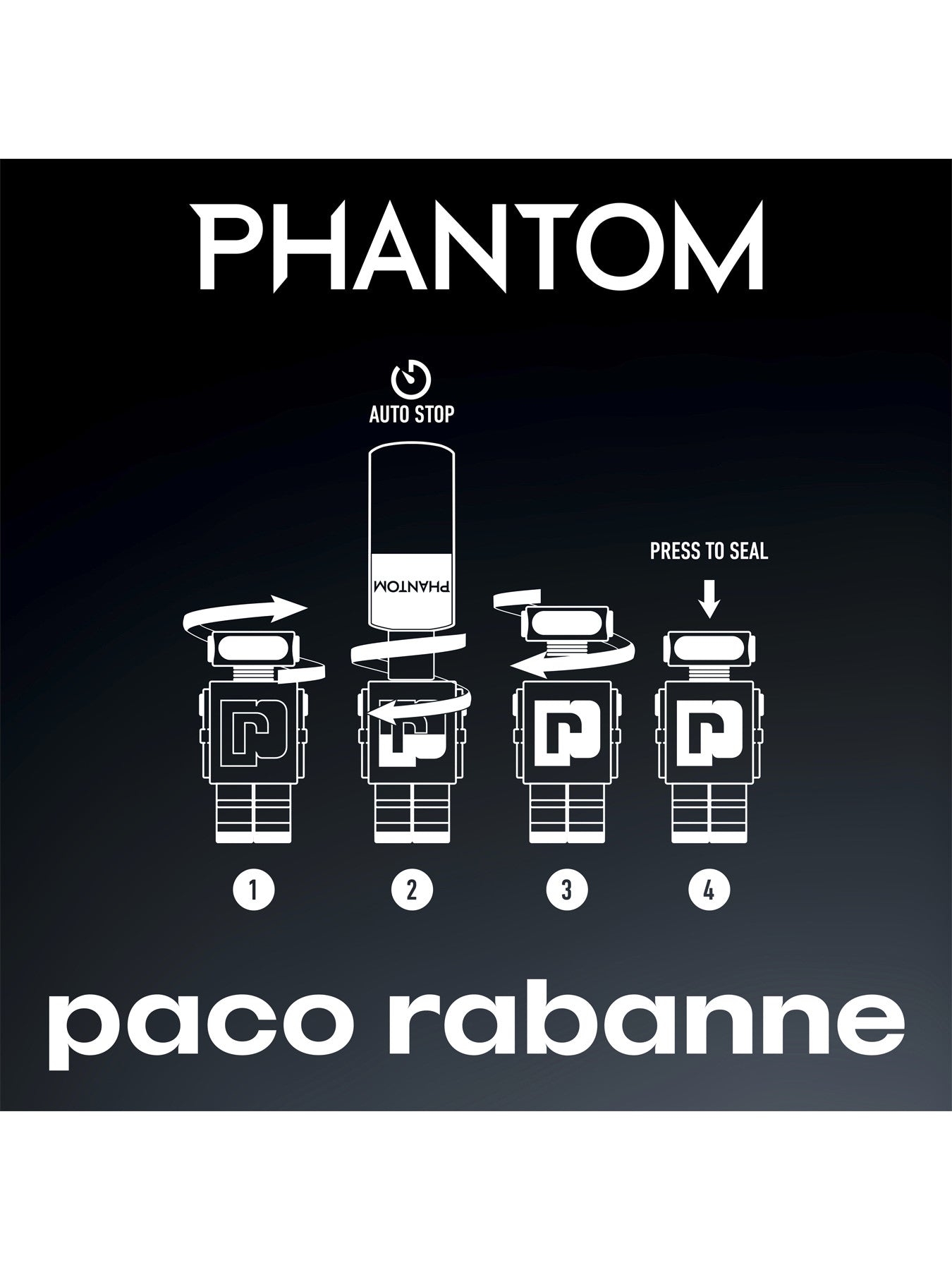Phantom Eau De Toilette 200ml Refil Bottle
