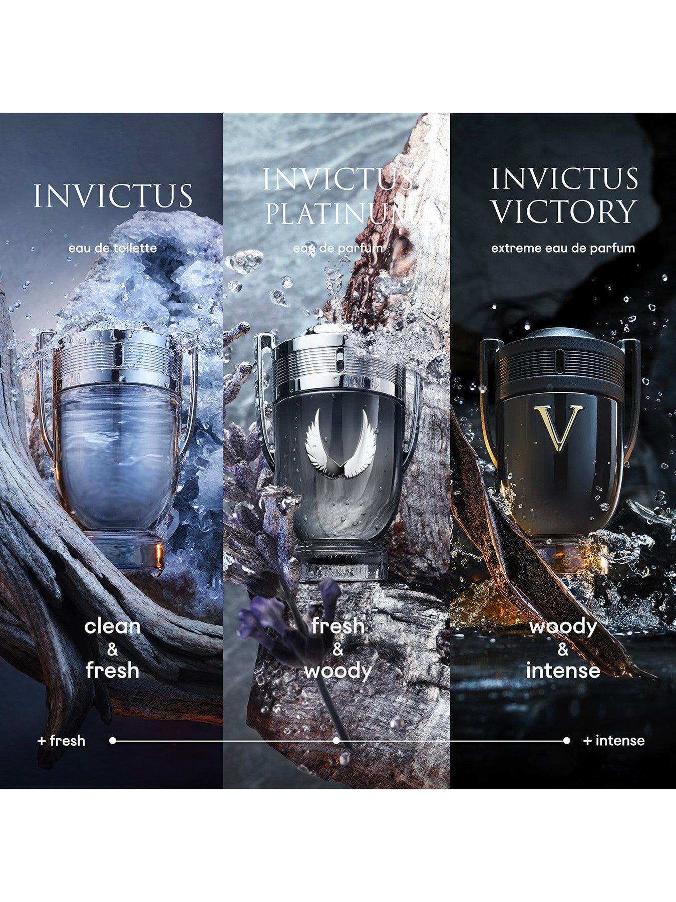Invictus Platinum Eau de Parfum 200ml