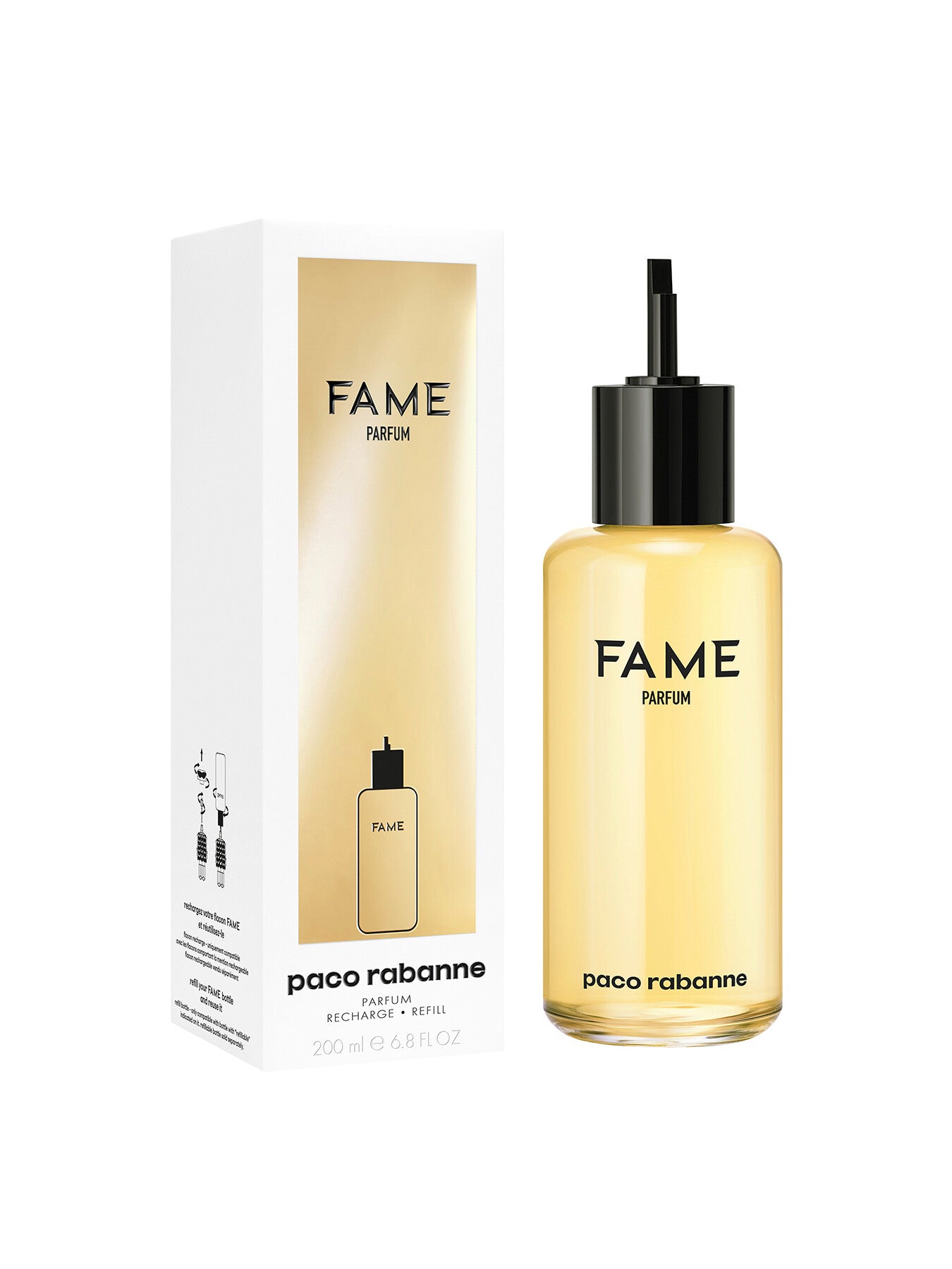 FAME Parfum Refill Bottle 200ml