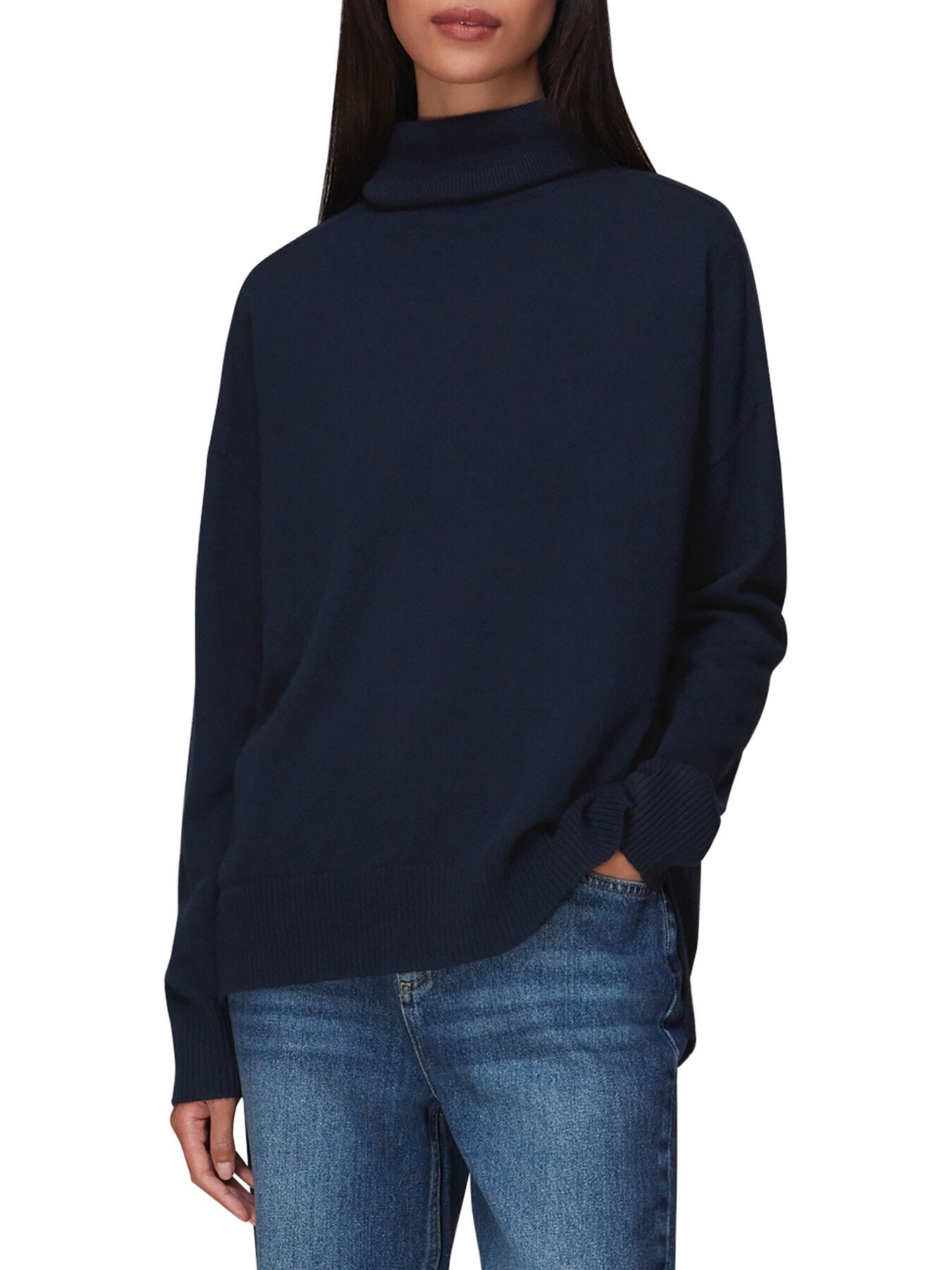 Cashmere Roll Neck Jumper