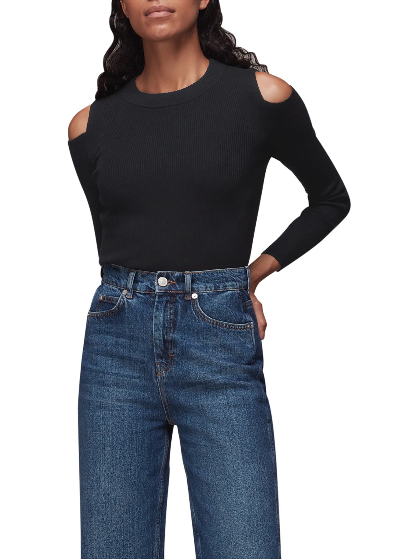Cold Shoulder Knit
