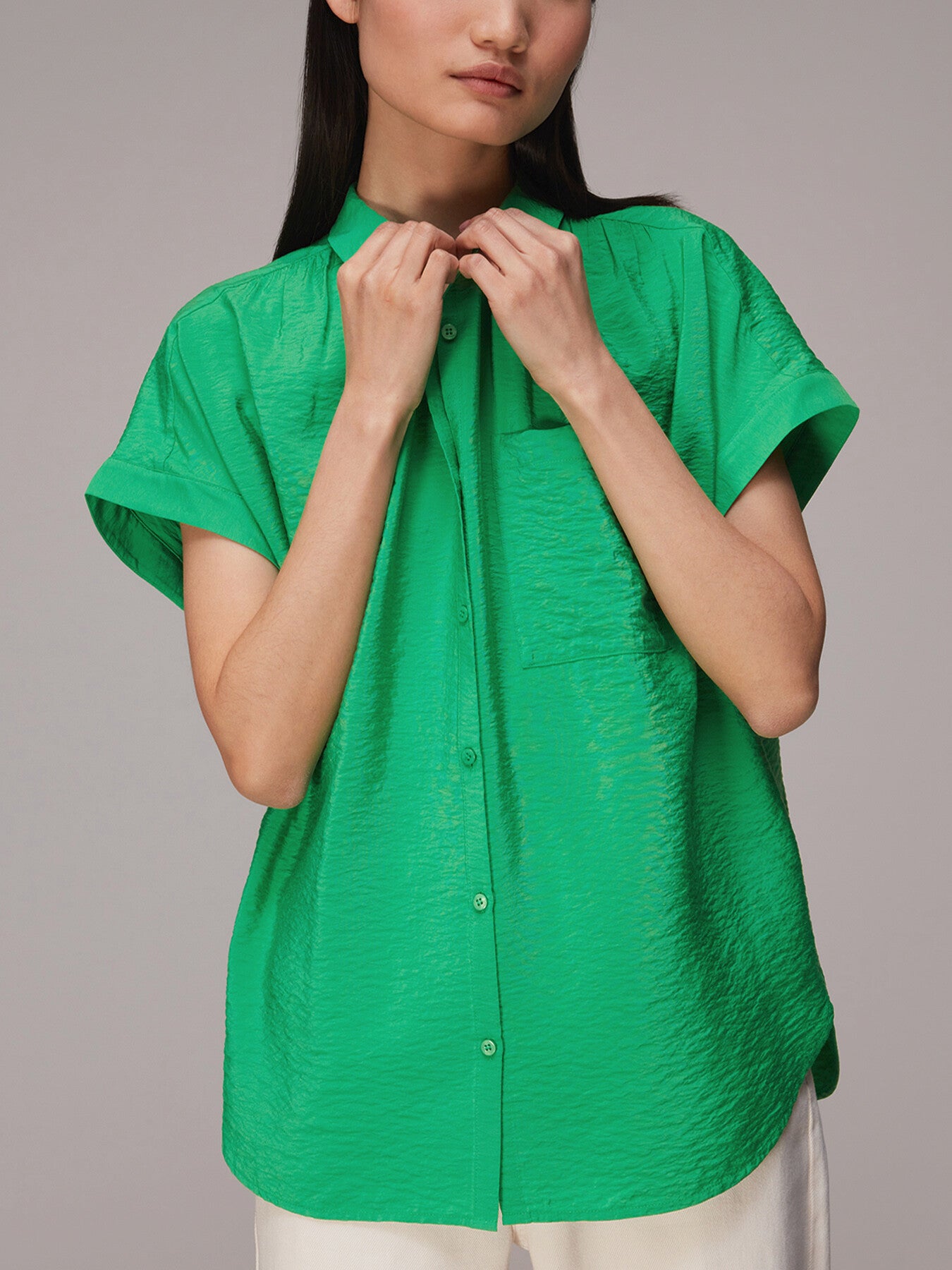 Nicola Button Through Shirt