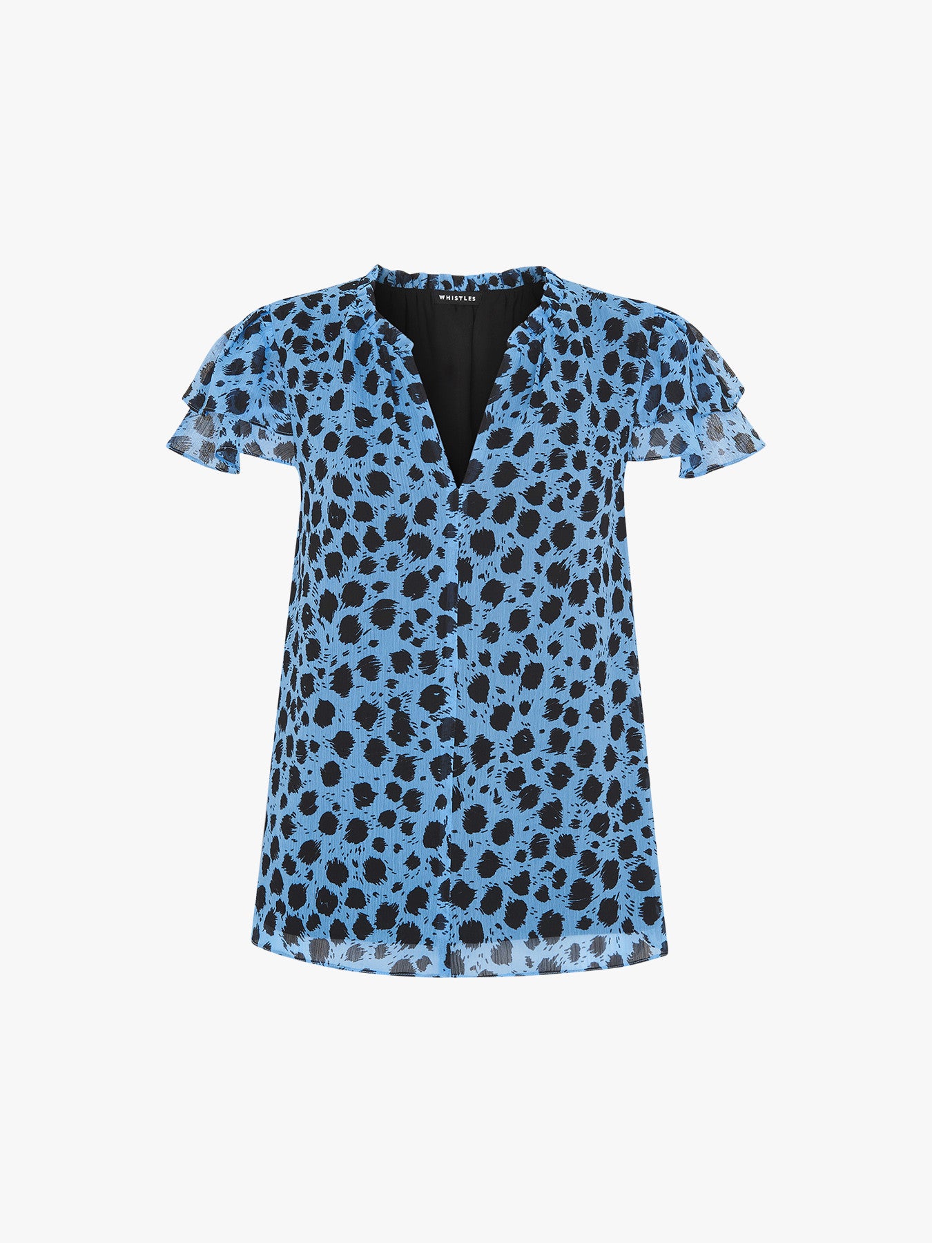Brushed Dalmatian Blouse