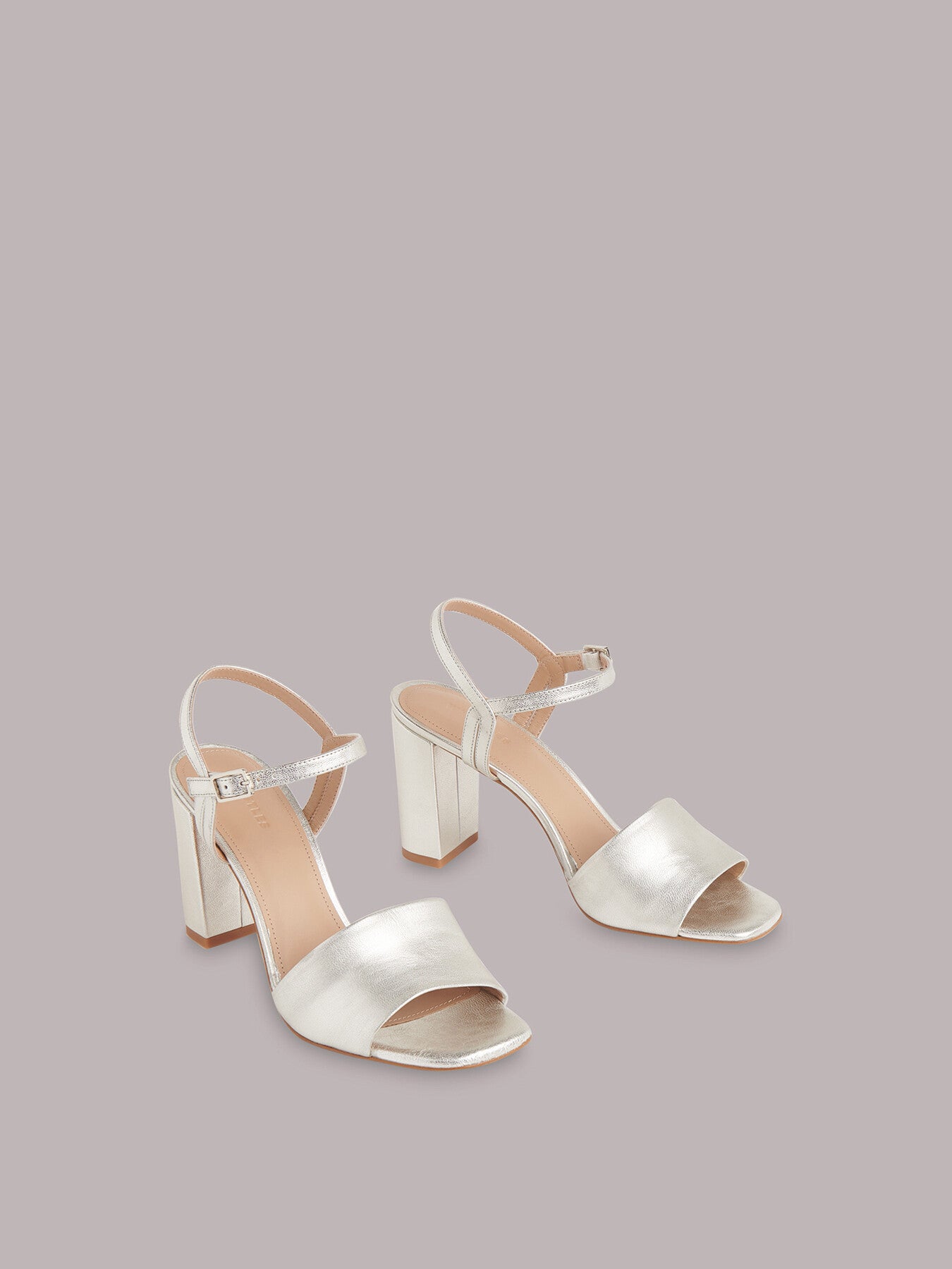 Lilley High Block Heel Sandal